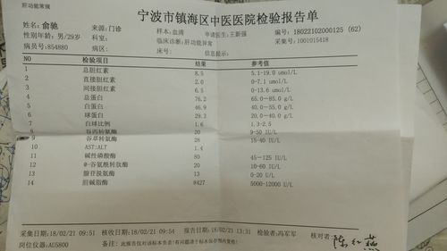 抽血檢驗報告單匯總與肝癌血漿microRNA標志物檢測報告系統